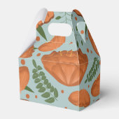 Wildblume Orange Poppy Babydusche Geschenkschachtel (Rückseite)