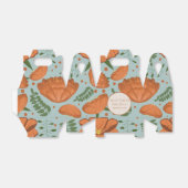 Wildblume Orange Poppy Babydusche Geschenkschachtel (Ungefaltet)
