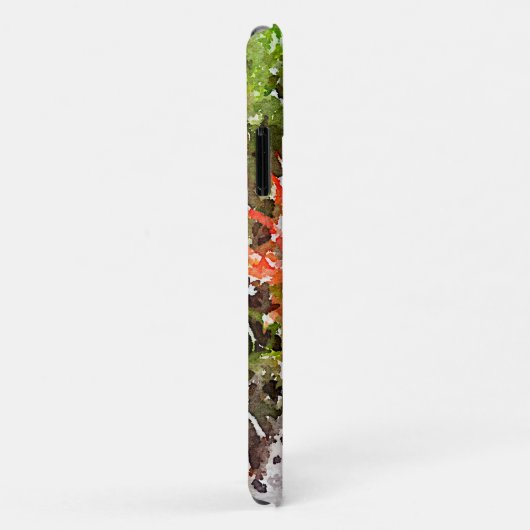 Wildblume Paint Brush Case-Mate iPhone Hülle (Hinten/Rechts)