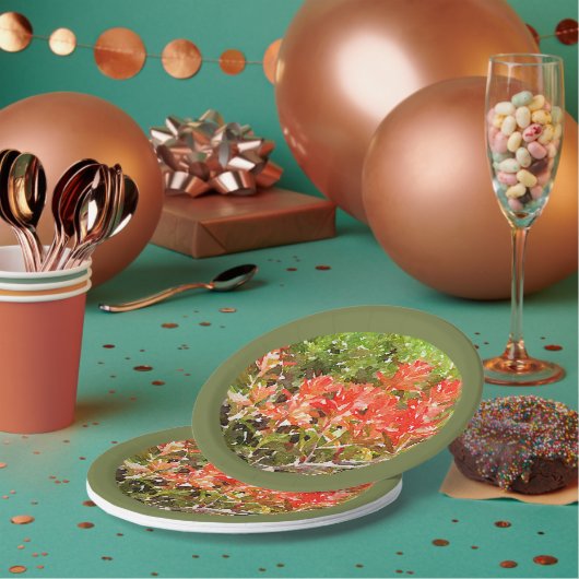 Wildblume Paint Brush Pappteller (Multi)