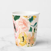 Wildblume Paper Cups Pappbecher (Rückseite)