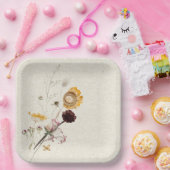 Wildblume-Papierplatte Pappteller (Party)