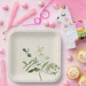 Wildblume-Papierplatte Pappteller (Party)