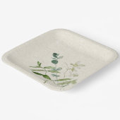 Wildblume-Papierplatte Pappteller (Gewinkelt)