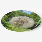 Wildblume-Papierplatte Pappteller (Schrägansicht)