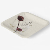 Wildblume-Papierplatte Pappteller (Gewinkelt)