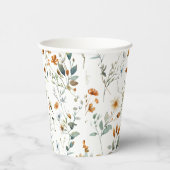 Wildblume Pappbecher (Rechts)