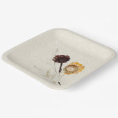 Wildblume Pappteller (Gewinkelt)