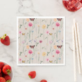 Wildblume Party Paper Napkins Serviette (Beispiel)