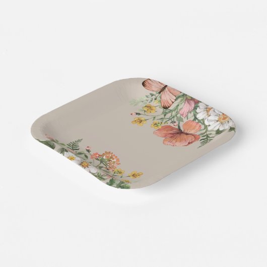 Wildblume Party Paper Teller (Gewinkelt)