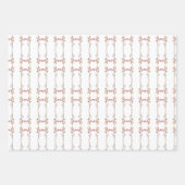 Wildblume Pattern Geschenk Geschenkpapier Set (Vorderseite 2)