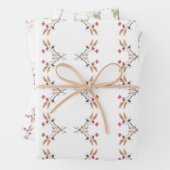 Wildblume Pattern Geschenk Geschenkpapier Set (Beispiel)