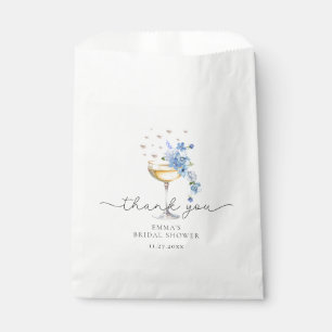 Wildblume Pearls Prosecco Brautparty Vielen Dank Geschenktütchen