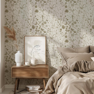 Wildblume Peel & Stick Wallpaper Tapete