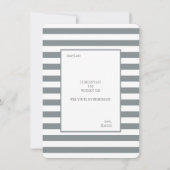 Wildblume Peony Floral with Feathers | Bridesmaid Einladung (Rückseite)