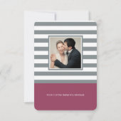 Wildblume Peony Floral with Feathers | Vielen Dank Dankeskarte (Rückseite)