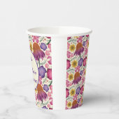 Wildblume Personalisiert Garden Babydusche Pappbecher (Links)