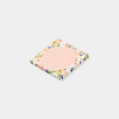 Wildblume Personalisiert Post - Anmerkungen Post-it Klebezettel (angewinkelt)