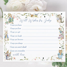 Wildblume Peter der Kaninchen wünscht sich Baby