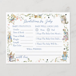 Wildblume Peter der Rabbit Baby Vorhersagen