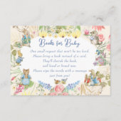 Wildblume Peter die Kaninchenbücher für Baby Begleitkarte (Vorderseite)