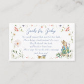 Wildblume Peter die Kaninchenbücher für Baby Begleitkarte (Vorderseite)