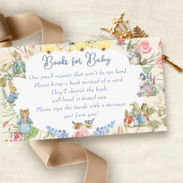 Wildblume Peter die Kaninchenbücher für Baby Begleitkarte