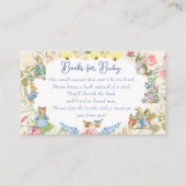 Wildblume Peter die Kaninchenbücher für Baby Begleitkarte (Vorderseite)