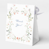 Wildblume Peter die Rabbit Babydusche Geschenkschachtel (Rückseite)