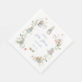 Wildblume Peter vom Kaninchenpapier Napkin Serviette (Ecke)