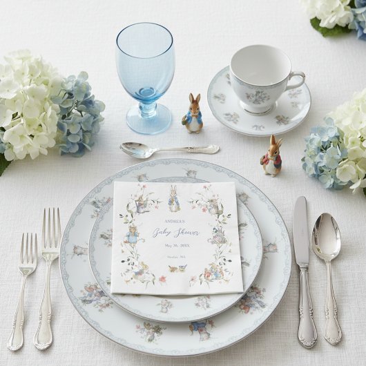 Wildblume Peter vom Kaninchenpapier Napkin Serviette