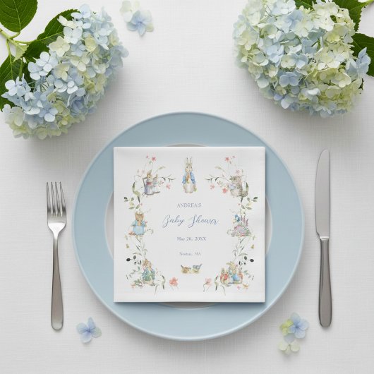 Wildblume Peter vom Kaninchenpapier Napkin Serviette