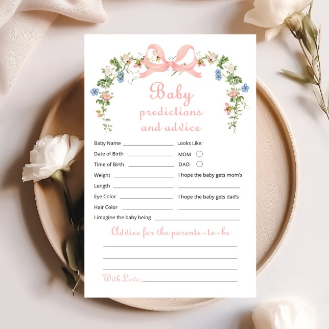 Wildblume Pink Bow Baby Vorhersagen und Ratschläge (Von Creator hochgeladen)