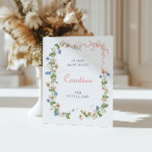 Wildblume Pink Bow Wie viele Candies im Jar Poster