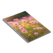 Wildblume Pink Daisies Notizblock (Rechte Seite)