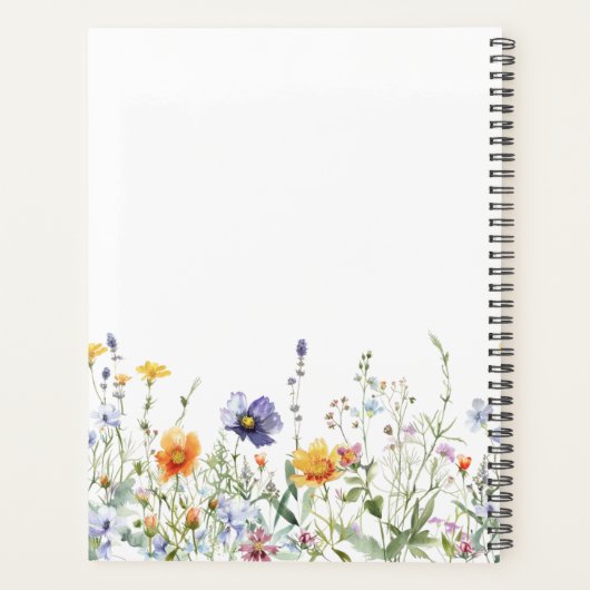 Wildblume Planer (Rückseite)