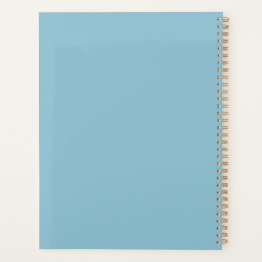 Wildblume Planer (Rückseite)