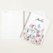 Wildblume-Planer, individuelle Name-Planer Planer (Anzeige)