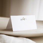 Wildblume Platzkarte