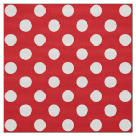 WILDBLUME - Polka Dots auf Valentine oder Weihnach Stoff