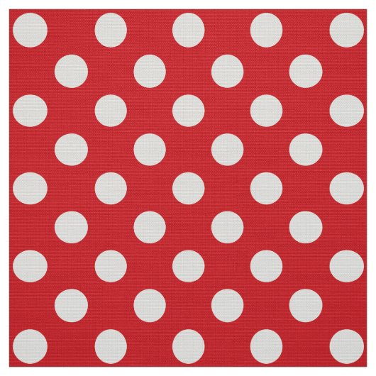 WILDBLUME - Polka Dots auf Valentine oder Weihnach Stoff (Muster)