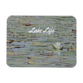 Wildblume Pond Lake Blume I Flexible Magnet (Horizontal)