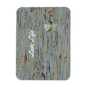 Wildblume Pond Lake Blume I Flexible Magnet (Vertikal)