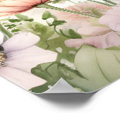 Wildblume Pos Poster (Ecke)