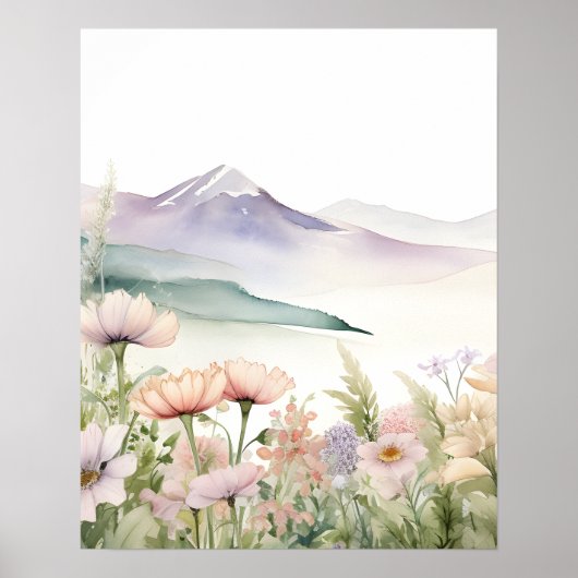 Wildblume Pos Poster (Vorne)