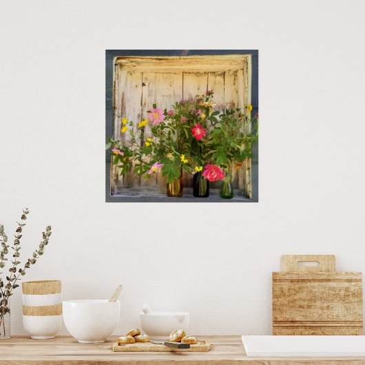 Wildblume Poster (Küche)