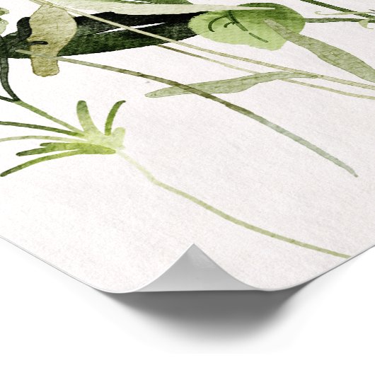 Wildblume Poster (Ecke)