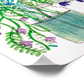 Wildblume Poster (Ecke)