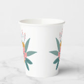Wildblume Posy Paper Cups Pappbecher (Links)