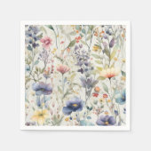 Wildblume Print Napkins Serviette (Vorderseite)